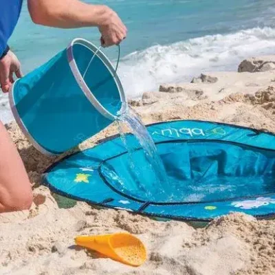 piscine bébé sable plage