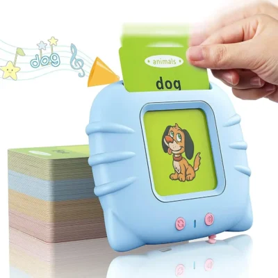 Interface du jeu éducatif avec lettres et boutons colorés