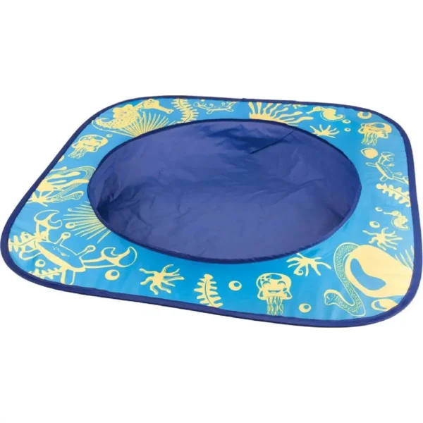Piscine Pop-Up Bébé pour Sable et Plage bleu