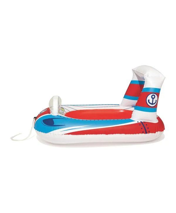 Bateau enfants rouge bleu