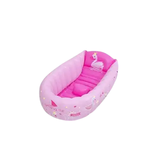 Baignoire pliable gonflable pour bébé couleur ROSE