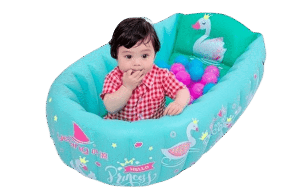 Baignoire piscine pliable gonflable pour bébé de 0 a 6 ans